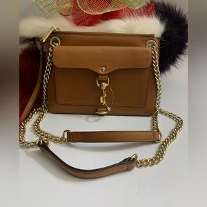 ⭐️REBECCA MINKOFF⭐️CROSS BODY BAG,LEATHER ⭐️NUEVA⭐️